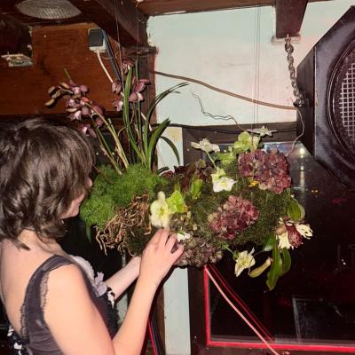 jungle flowers tropical arrangement